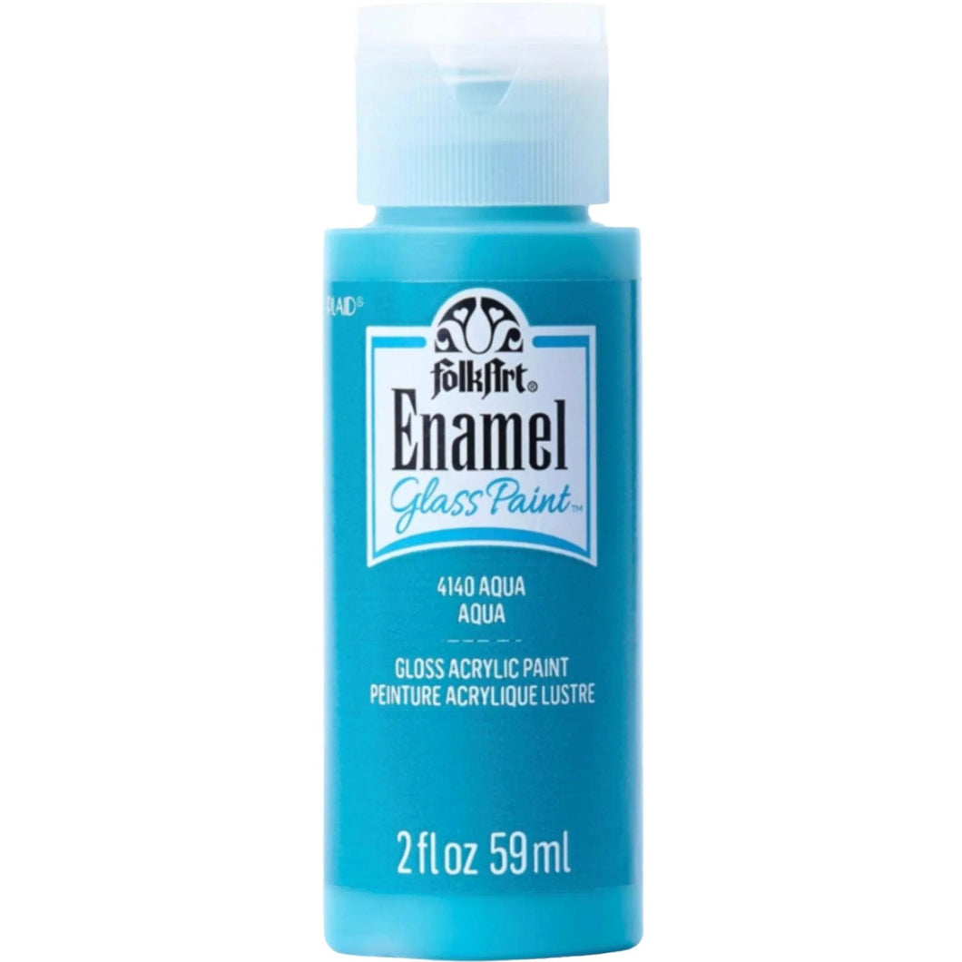 FolkArt Enamel Paint - Aqua