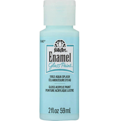 FolkArt Enamel Paint - Aqua Splash