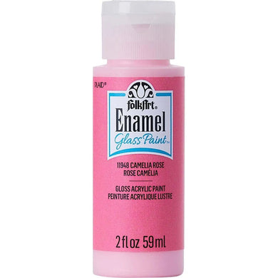 FolkArt Enamel Paint - Camelia Rose