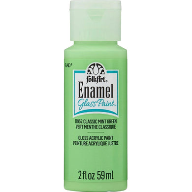 FolkArt Enamel Paint - Classic Mint Green