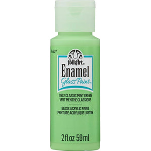 FolkArt Enamel Paint - Classic Mint Green