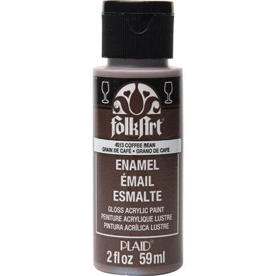 FolkArt Enamel Paint - Coffee Bean