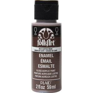 FolkArt Enamel Paint - Coffee Bean