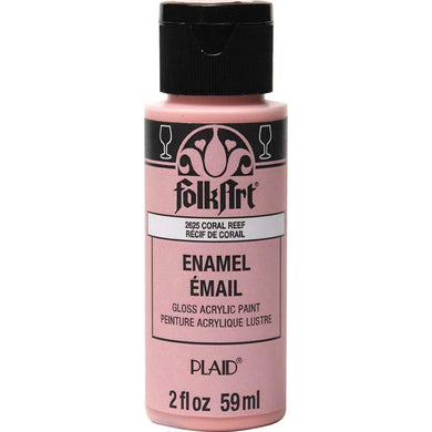 FolkArt Enamel Paint - Coral Reef