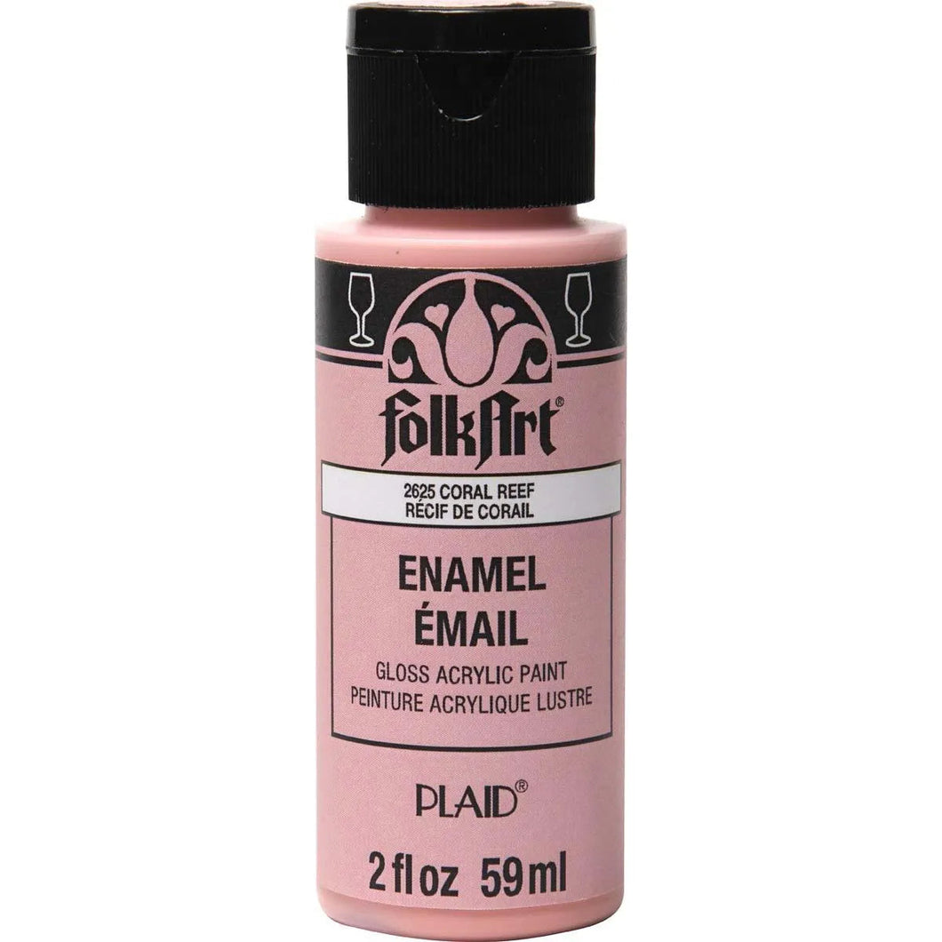 FolkArt Enamel Paint - Coral Reef