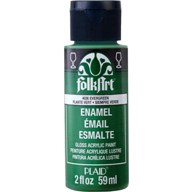 FolkArt Enamel Paint - Evergreen