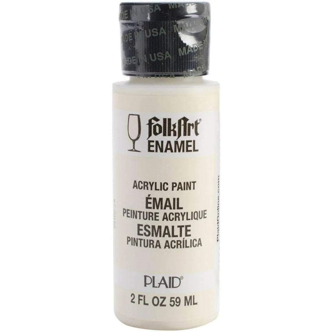 FolkArt Enamel Paint - Warm White