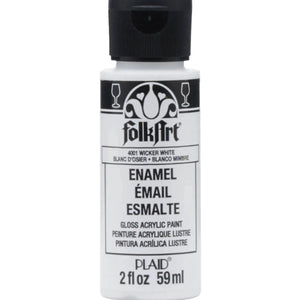FolkArt Enamel Paint - Wicker White