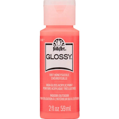 FolkArt Glossy Acrylic Paint - Honeysuckle