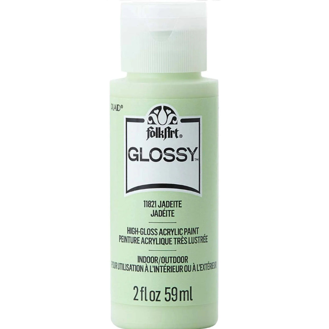 FolkArt Glossy Acrylic Paint - Jadeite