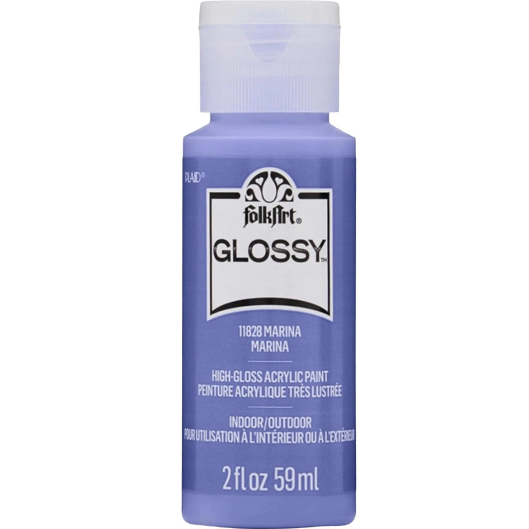 FolkArt Glossy Acrylic Paint - Marina