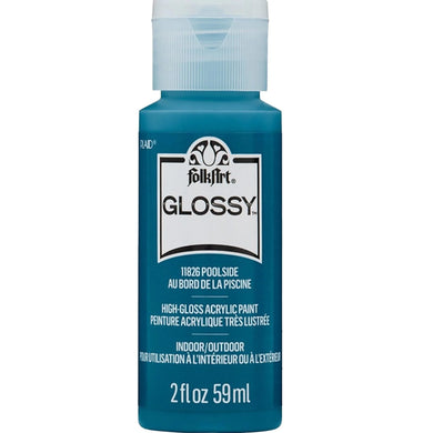 FolkArt Glossy Acrylic Paint - Poolside