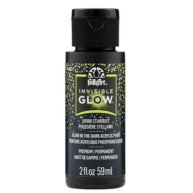 FolkArt Glow In Dark Acrylic Paint - Invisible Star