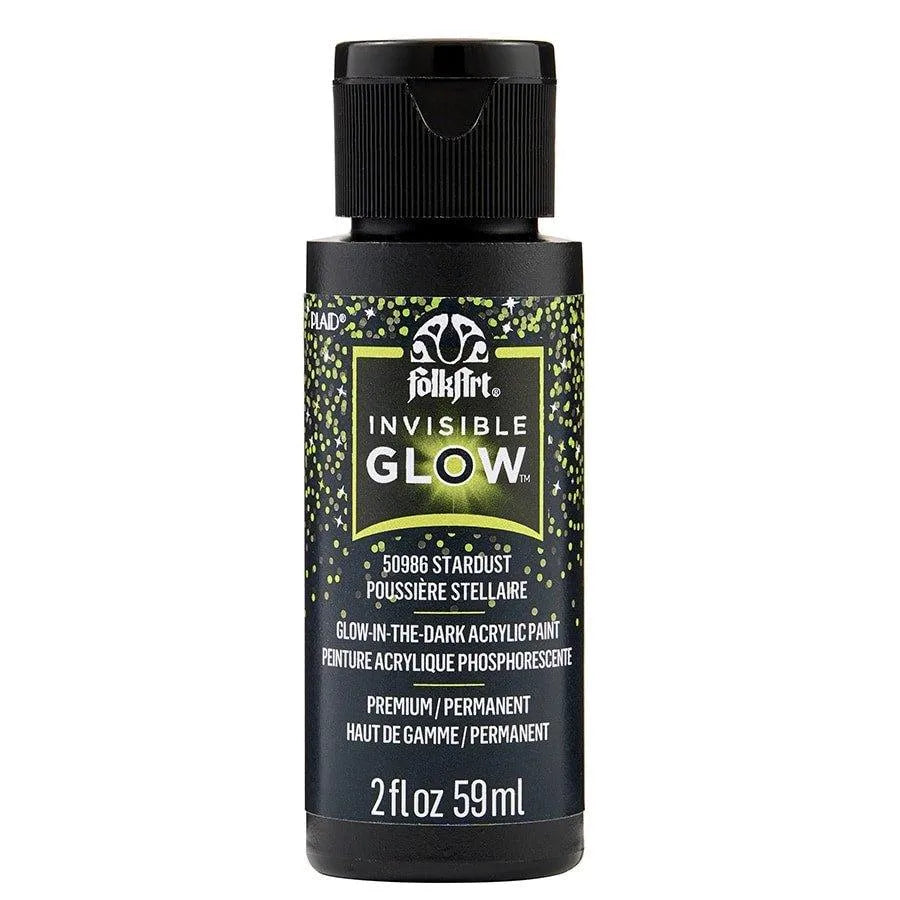 FolkArt Glow In Dark Acrylic Paint - Invisible Star