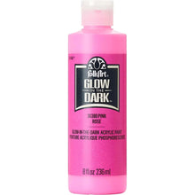 Load image into Gallery viewer, FolkArt Glow In Dark Acrylic Paint - Pink