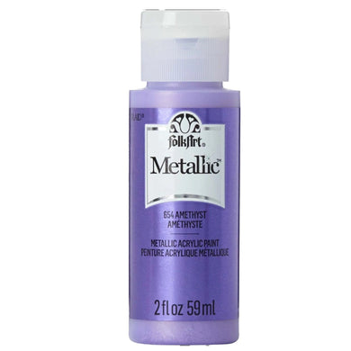 FolkArt Metallic Acrylic Paint - Amethyst