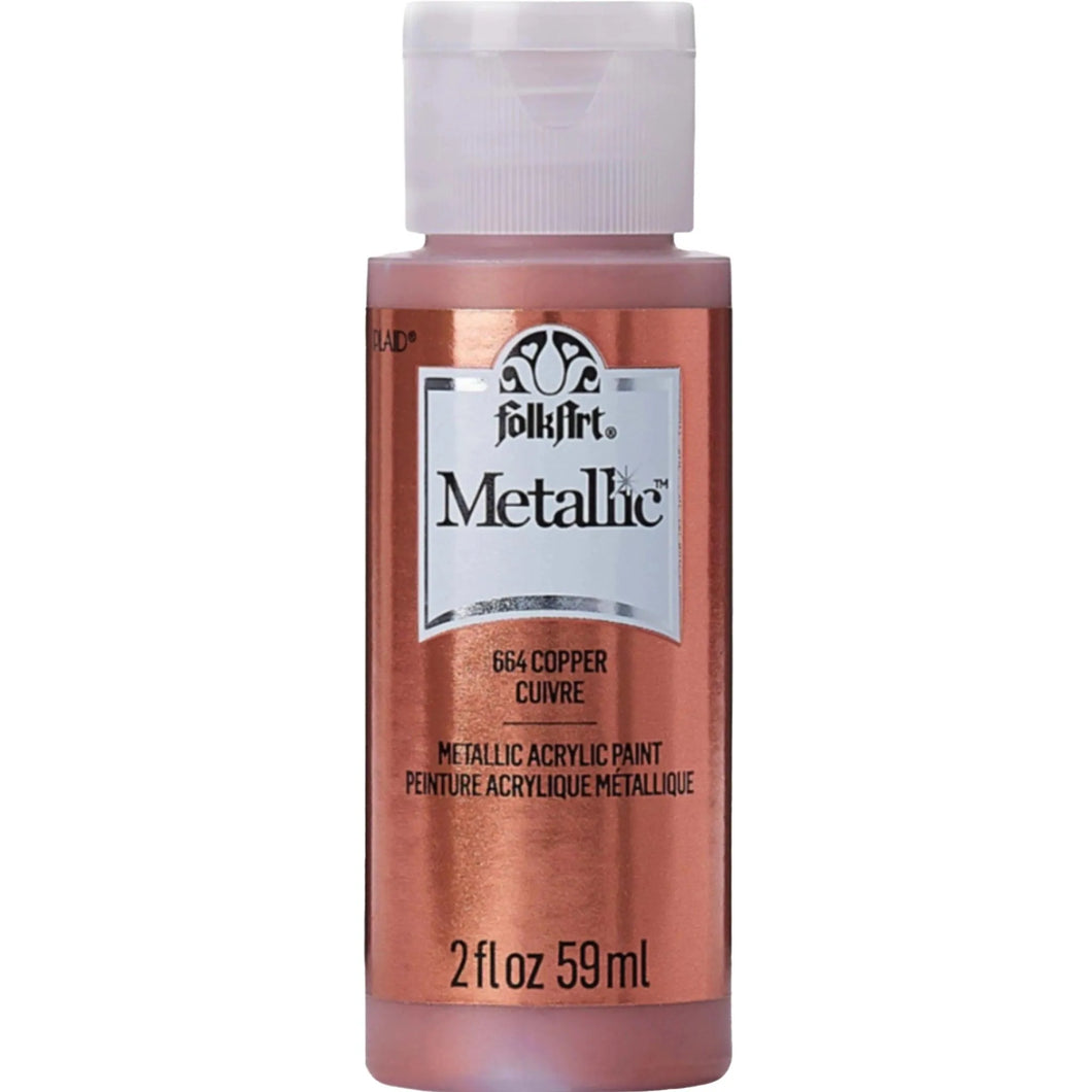 FolkArt Metallic Acrylic Paint - Copper
