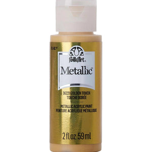 FolkArt Metallic Acrylic Paint - Golden Touch