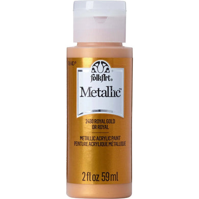FolkArt Metallic Acrylic Paint - Royal Gold