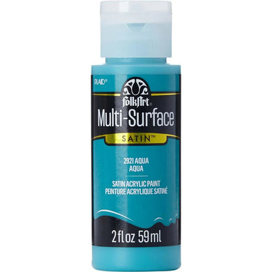 FolkArt Multi-Surface Acrylic Paint - Aqua