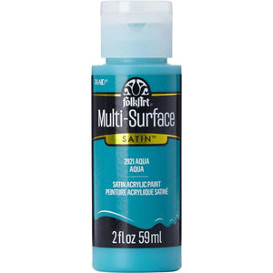 FolkArt Multi-Surface Acrylic Paint - Aqua