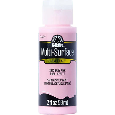 FolkArt Multi-Surface Acrylic Paint - Baby Pink