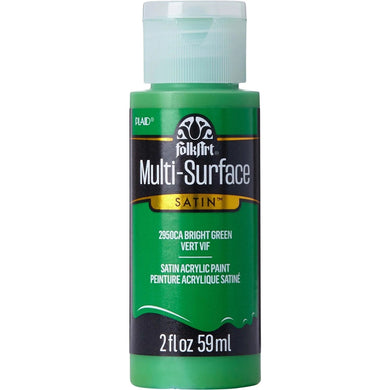 FolkArt Multi-Surface Acrylic Paint - Bright Green