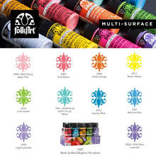 Load image into Gallery viewer, FolkArt Multi-Surface Acrylic Paint - Bright Set 2
