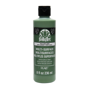 FolkArt Multi-Surface Acrylic Paint - Classic Green