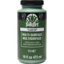 Load image into Gallery viewer, FolkArt Multi-Surface Acrylic Paint - Classic Green