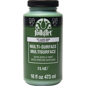 FolkArt Multi-Surface Acrylic Paint - Classic Green