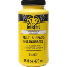 Load image into Gallery viewer, FolkArt Multi-Surface Acrylic Paint - Daffodil Yellow