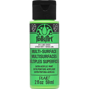 FolkArt Multi-Surface Acrylic Paint - Lime Green