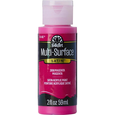 FolkArt Multi-Surface Acrylic Paint - Magenta