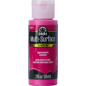 FolkArt Multi-Surface Acrylic Paint - Magenta
