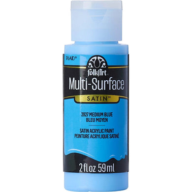 FolkArt Multi-Surface Acrylic Paint - Medium Blue