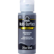 Load image into Gallery viewer, FolkArt Multi-Surface Acrylic Paint - Medium Gray