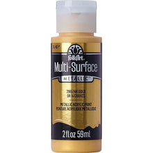 Load image into Gallery viewer, FolkArt Multi-Surface Acrylic Paint - Metallic 14K Gold