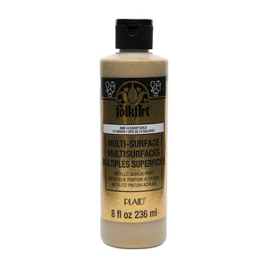 FolkArt Multi-Surface Acrylic Paint - Metallic 14K Gold