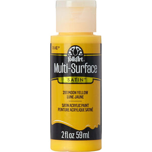 FolkArt Multi-Surface Acrylic Paint - Moon Yellow