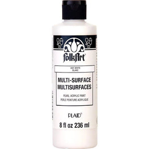 FolkArt Multi-Surface Acrylic Paint - Pearl White