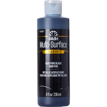 Load image into Gallery viewer, FolkArt Multi-Surface Acrylic Paint - Pure Black