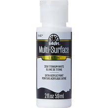 Load image into Gallery viewer, FolkArt Multi-Surface Acrylic Paint - Titanium White