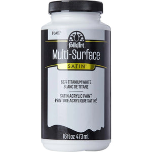 FolkArt Multi-Surface Acrylic Paint - Titanium White
