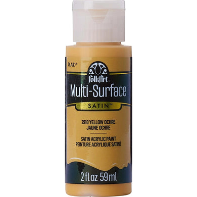FolkArt Multi-Surface Acrylic Paint - Yellow Ochre