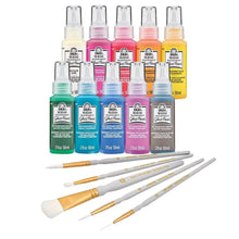 Load image into Gallery viewer, FolkArt Murano Glass Paint &amp; Brush Set
