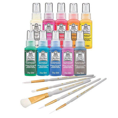 FolkArt Murano Glass Paint & Brush Set