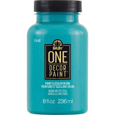 FolkArt One Decor Paint - Arctic Teal