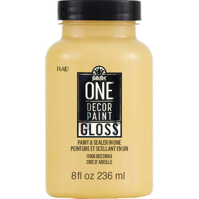 FolkArt One Decor Paint Gloss - Beeswax