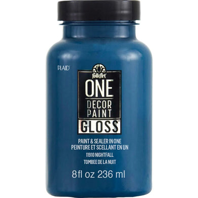 FolkArt One Decor Paint Gloss - Nightfall